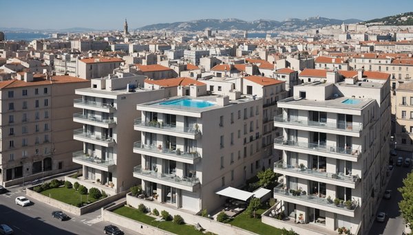 Évolution des prix au m² des appartements à marseille en 2025